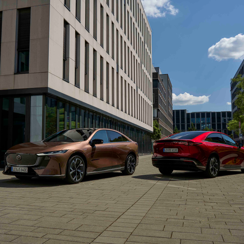 2025 Mazda 6e Melting Copper Front View
