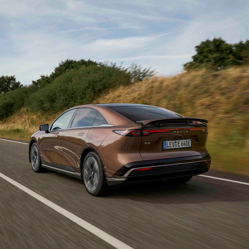 2025 Mazda 6e Melting Copper Rear View