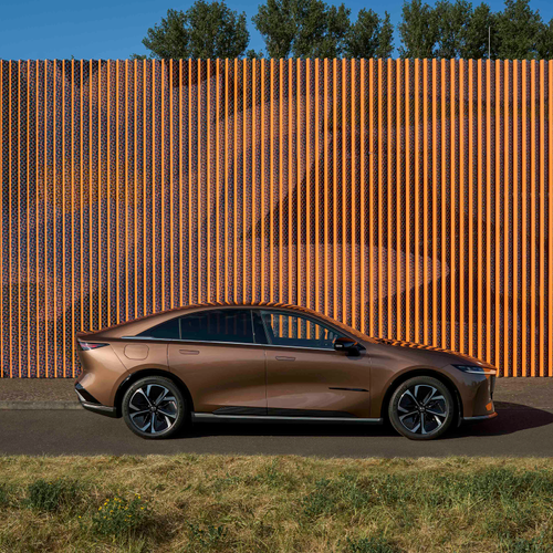 2025 Mazda 6e Melting Copper Side View