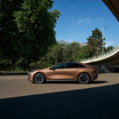 2025 Mazda 6e Melting Copper Side View
