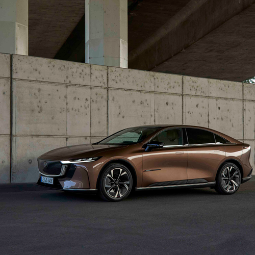 2025 Mazda 6e Melting Copper Side View