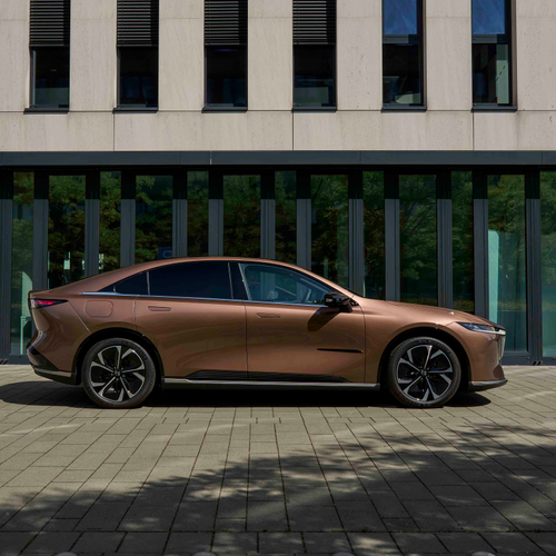 2025 Mazda 6e Melting Copper Side View