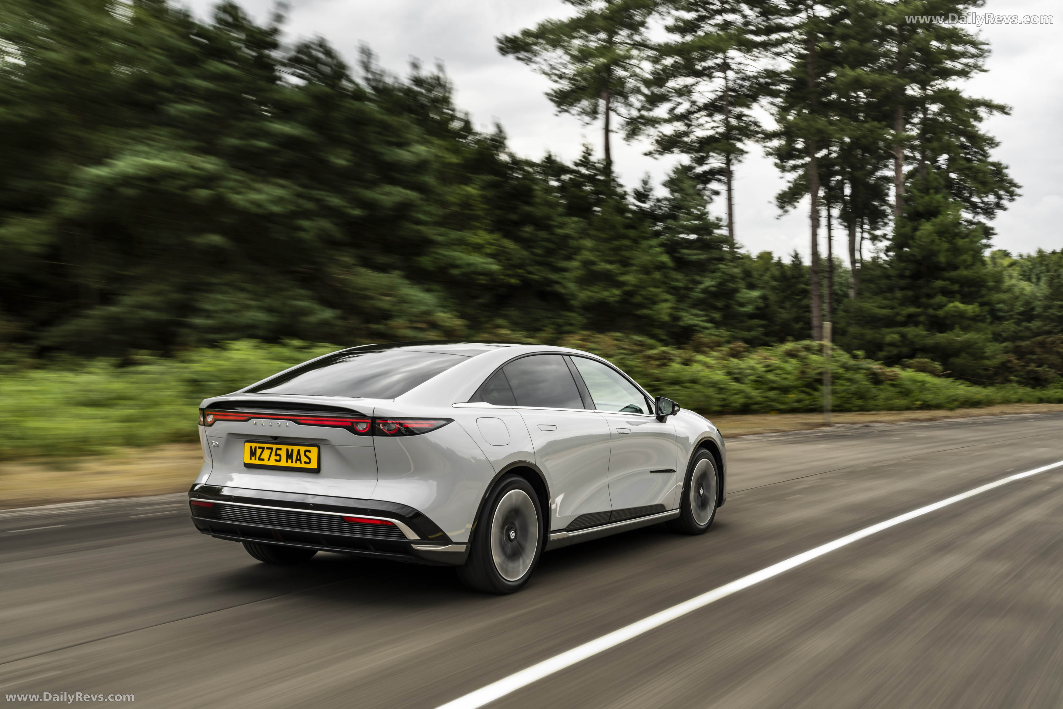 2025 Mazda 6e Takumi Rear View