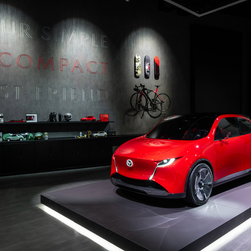 2025 Mazda Vision X-Compact Concept Front View