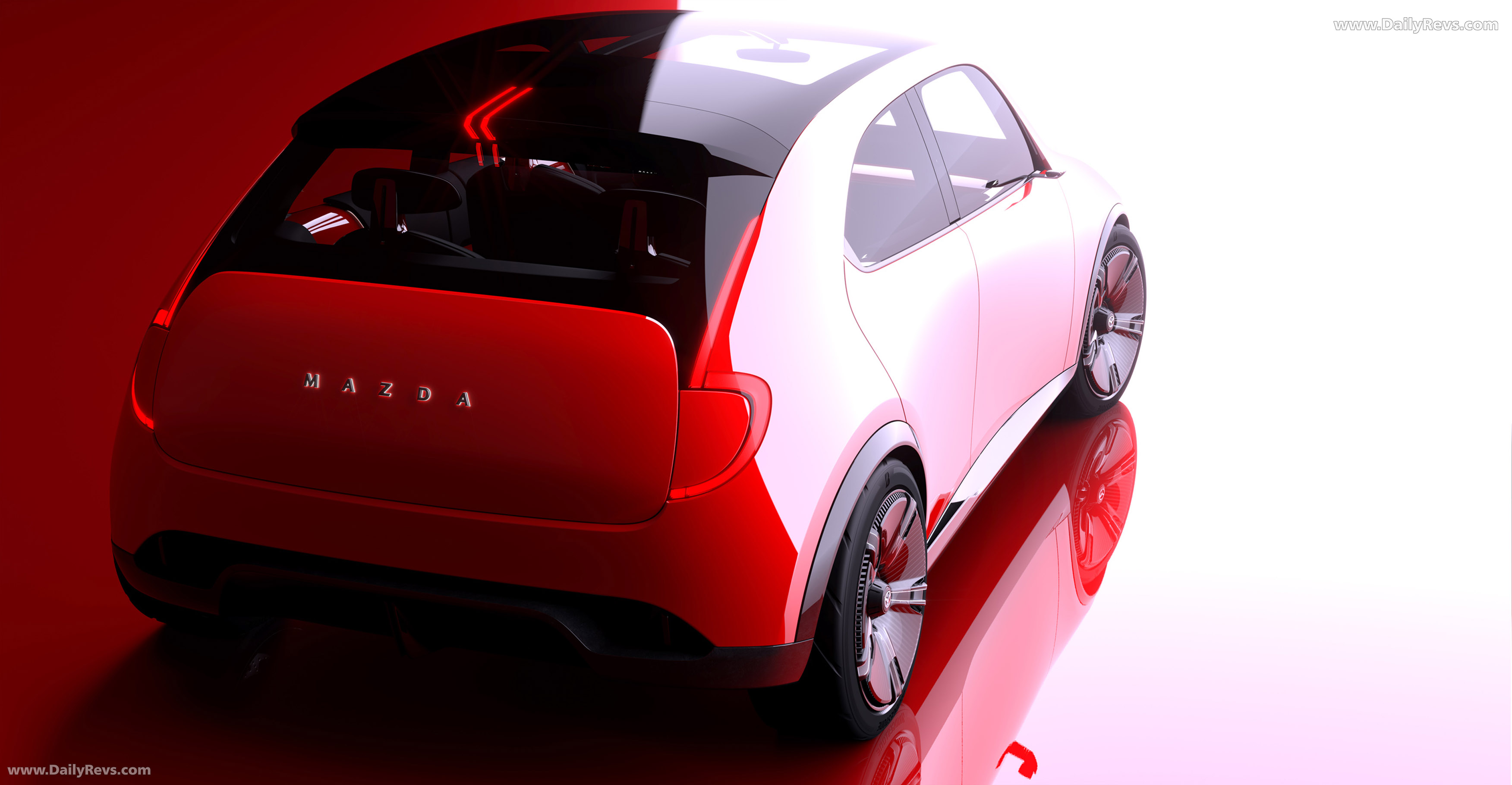 2025 Mazda Vision X-Compact Concept Rear View
