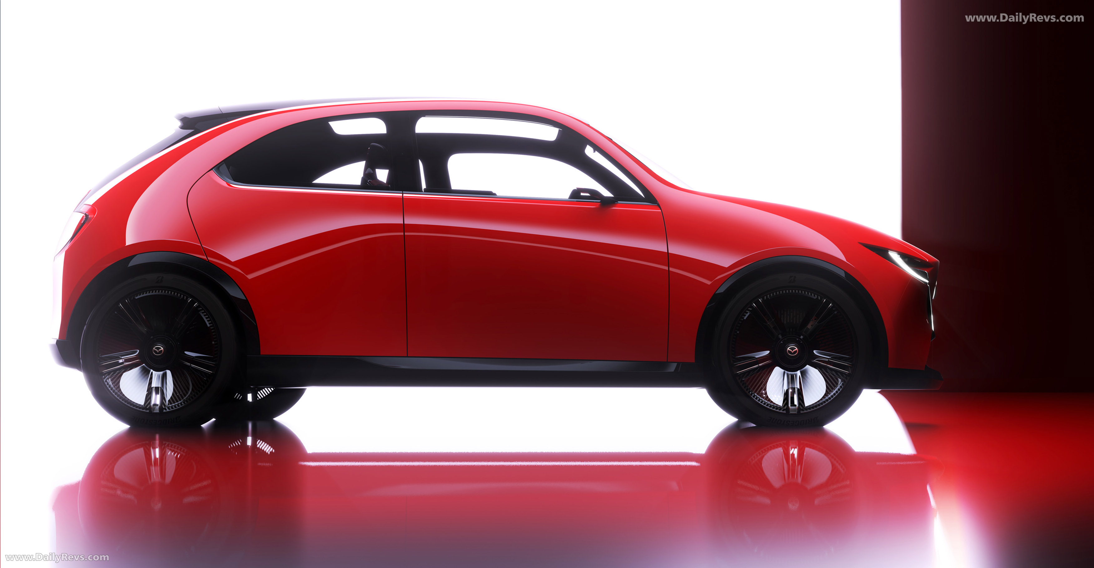 2025 Mazda Vision X-Compact Concept Side View