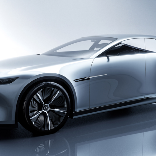 2025 Mazda Vision X-Coupe Concept Front View