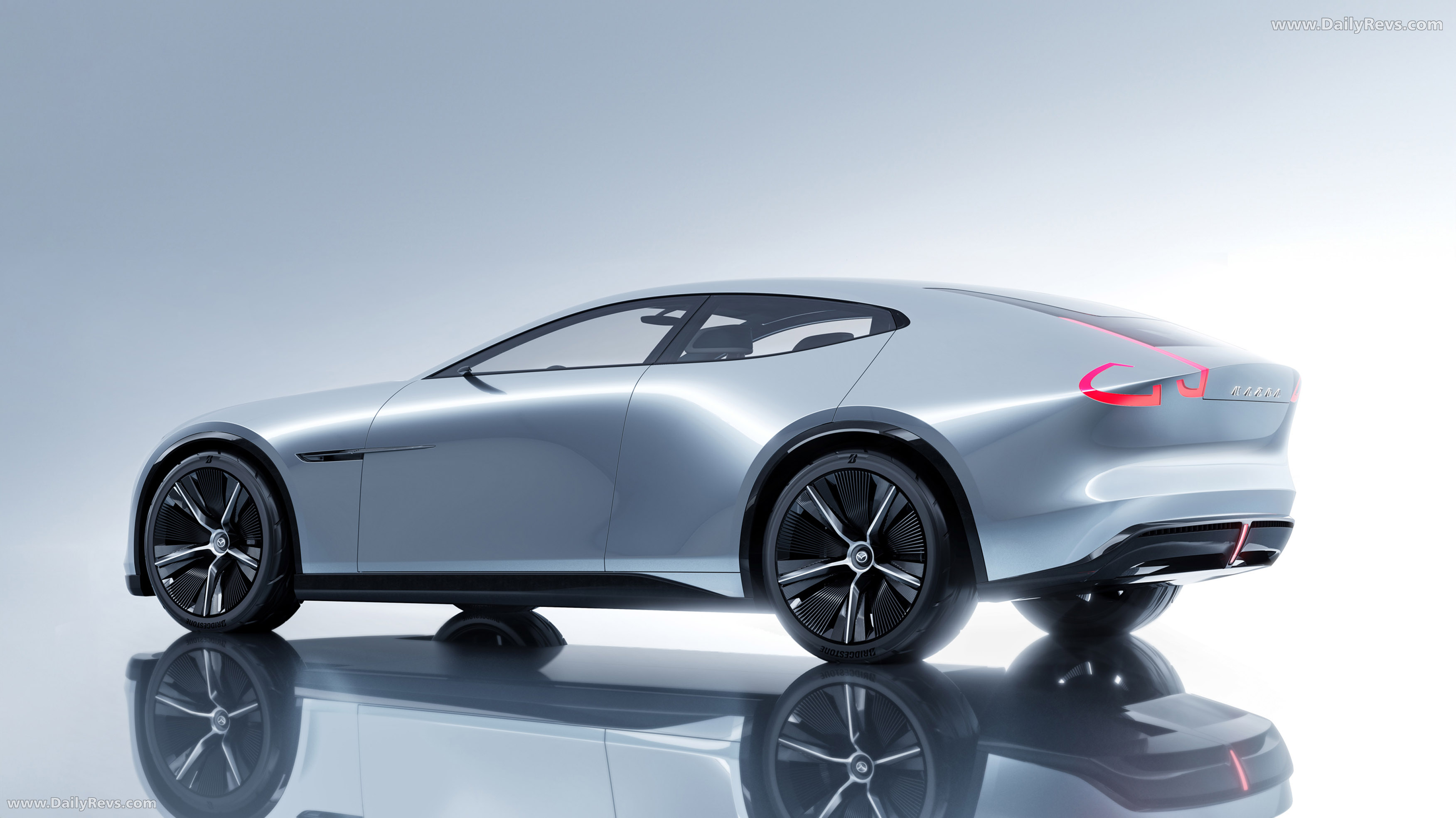 2025 Mazda Vision X-Coupe Concept Rear View