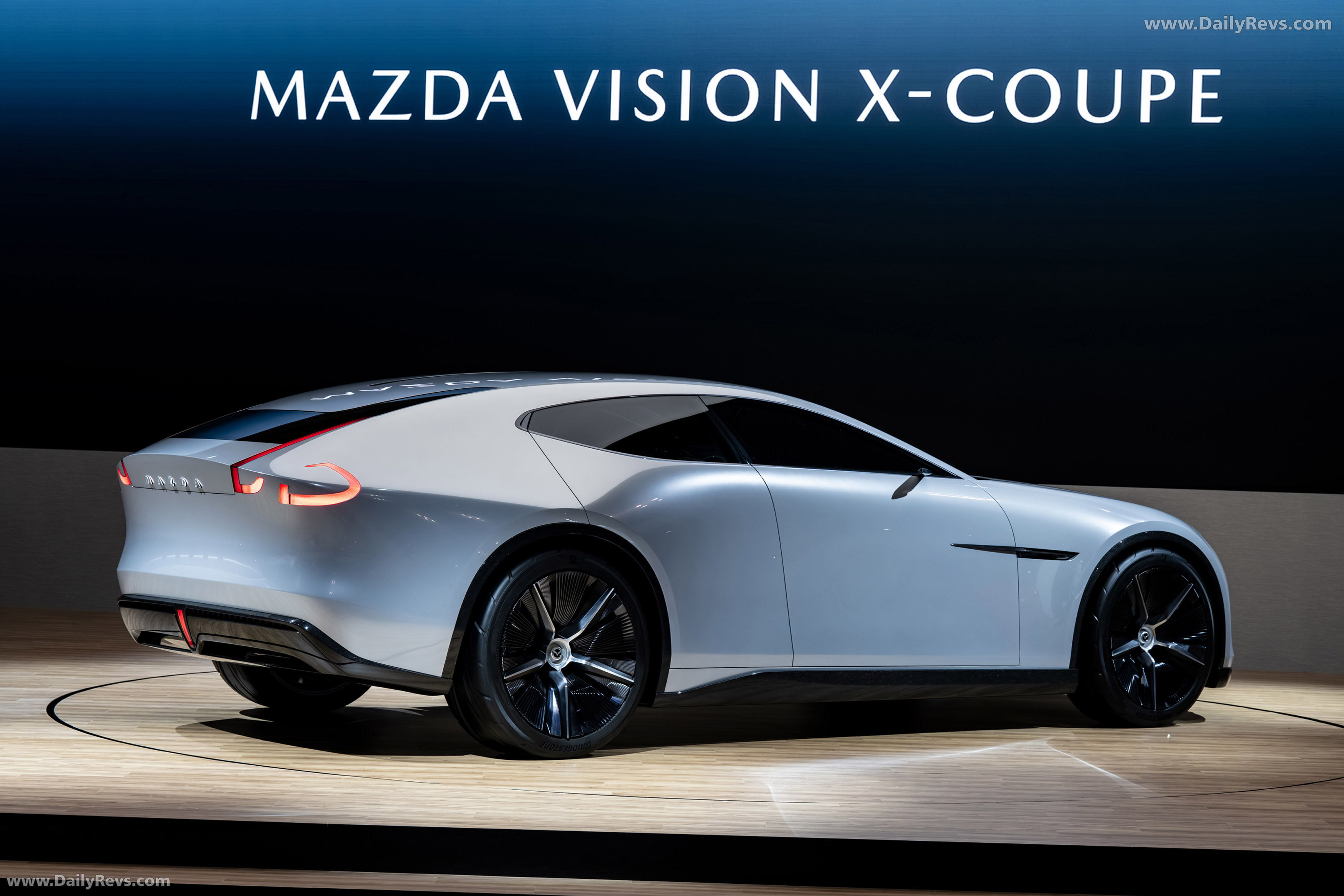2025 Mazda Vision X-Coupe Concept Rear View
