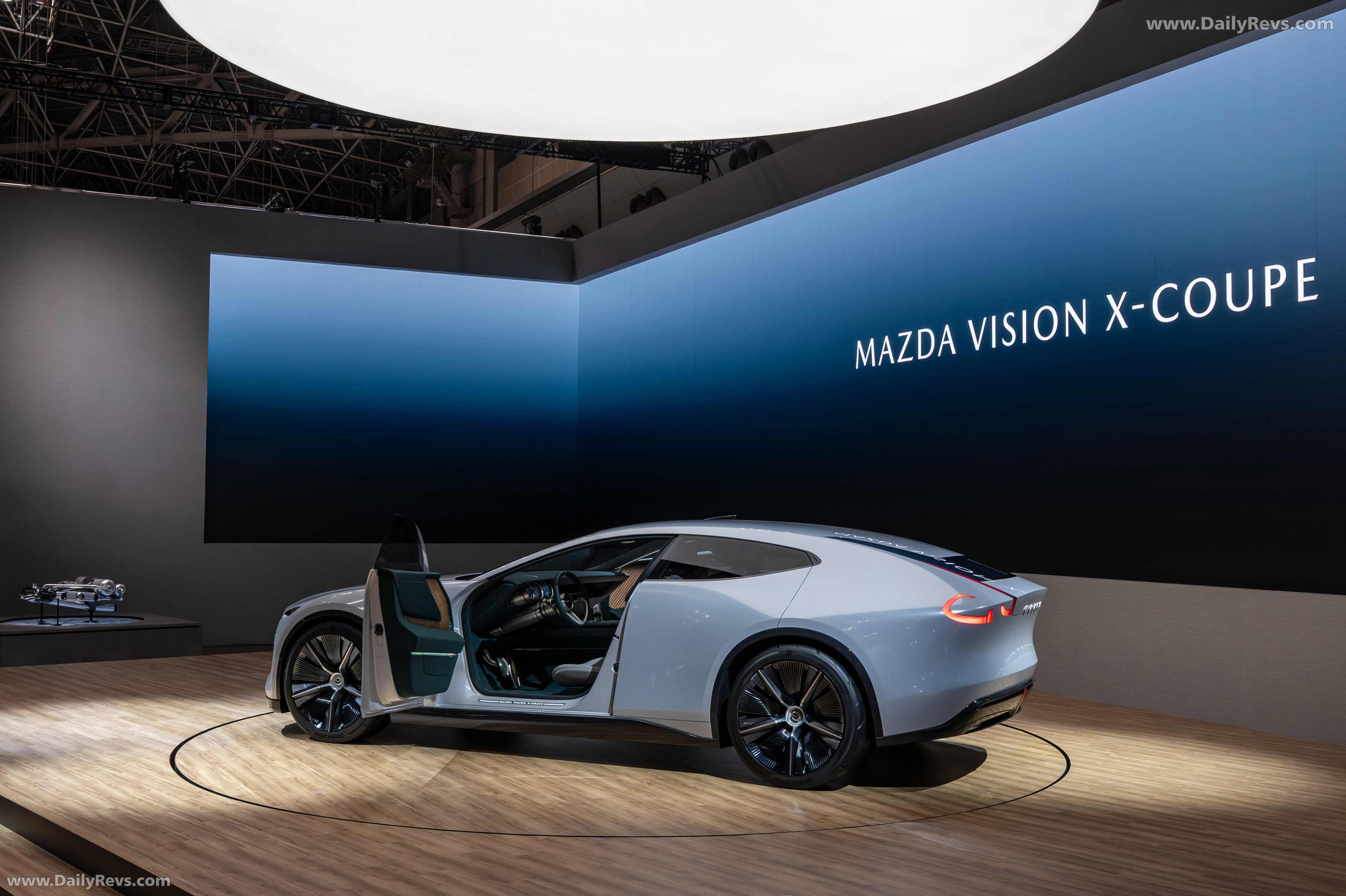2025 Mazda Vision X-Coupe Concept Rear View