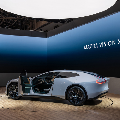 2025 Mazda Vision X-Coupe Concept Rear View