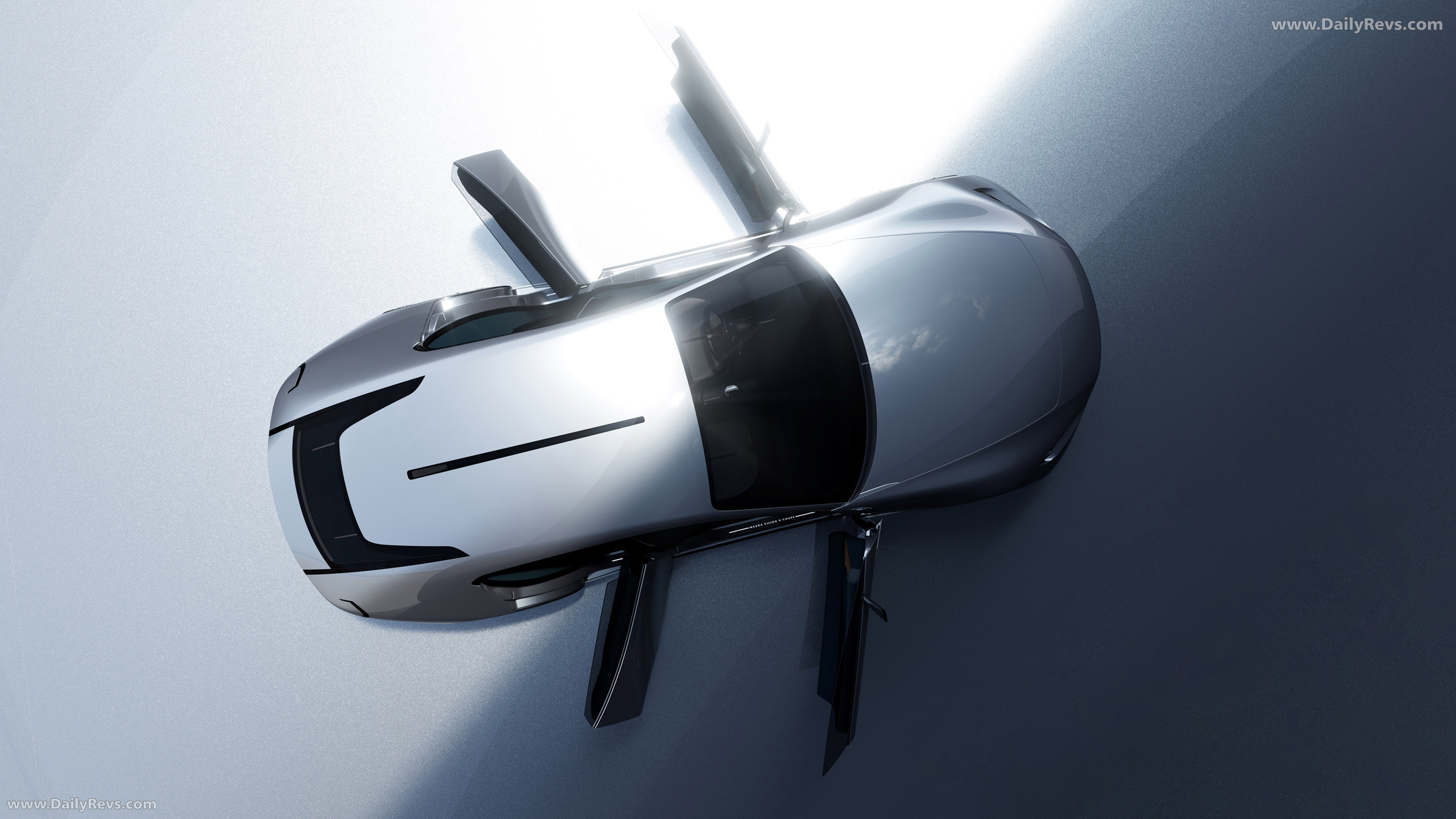 2025 Mazda Vision X-Coupe Concept Top View