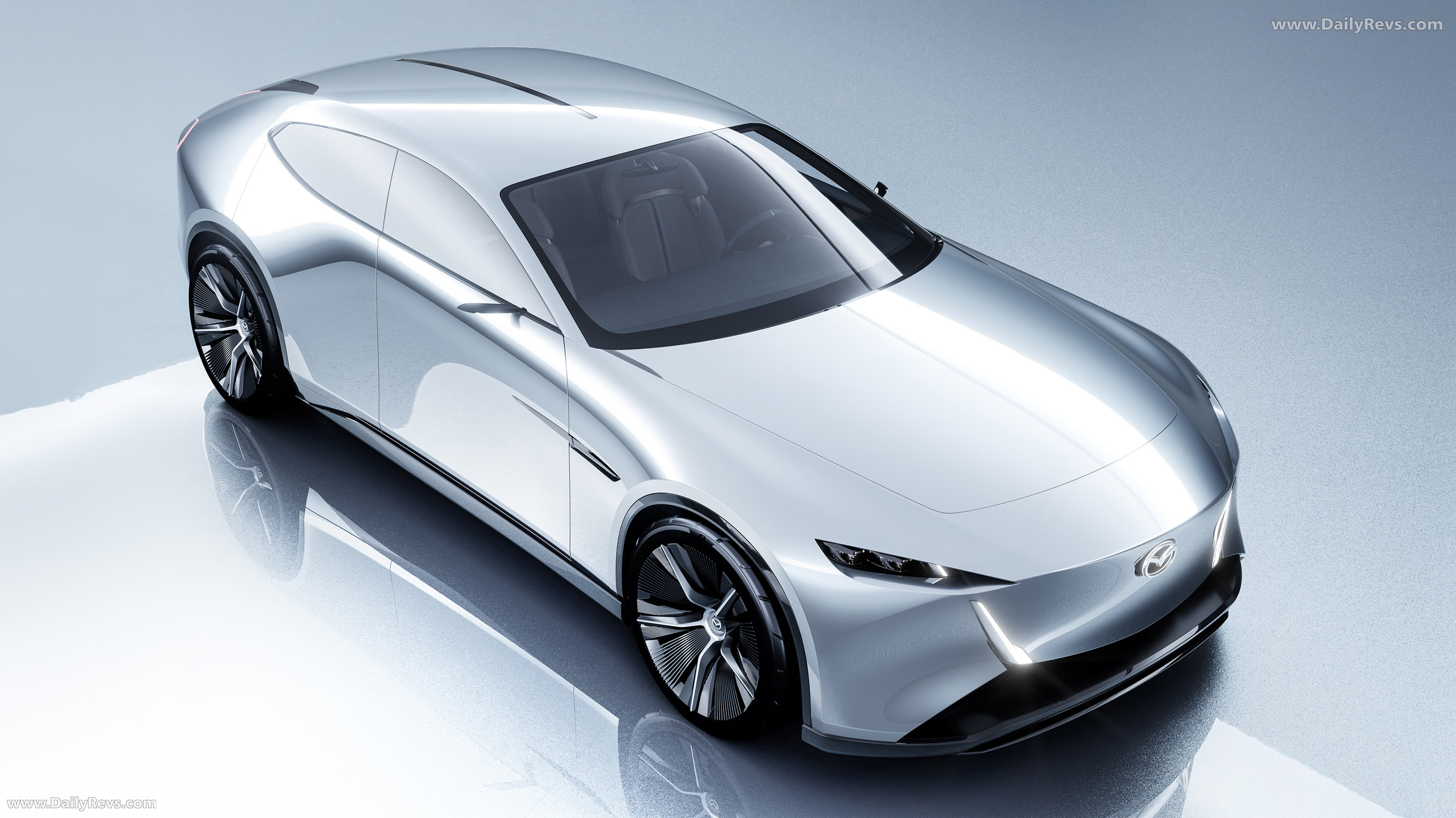 2025 Mazda Vision X-Coupe Concept Top View