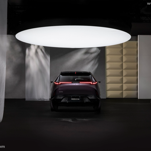 2027 Mazda CX-6e Rear View