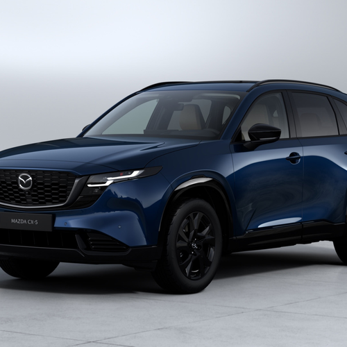 2026 Mazda CX-5 Navy Blue Front View