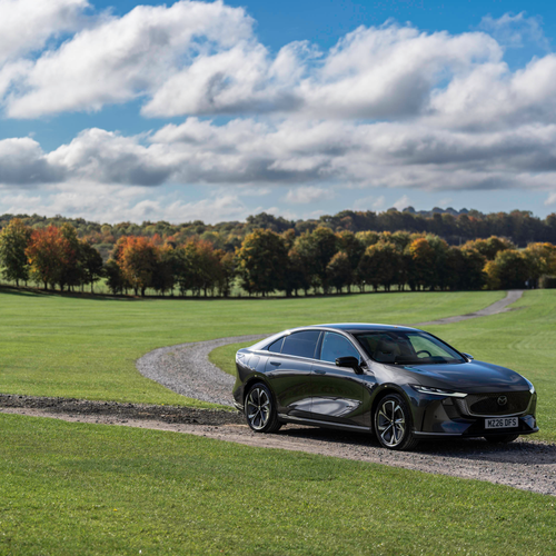 2025 Mazda 6e Takumi Machine Grey Front View