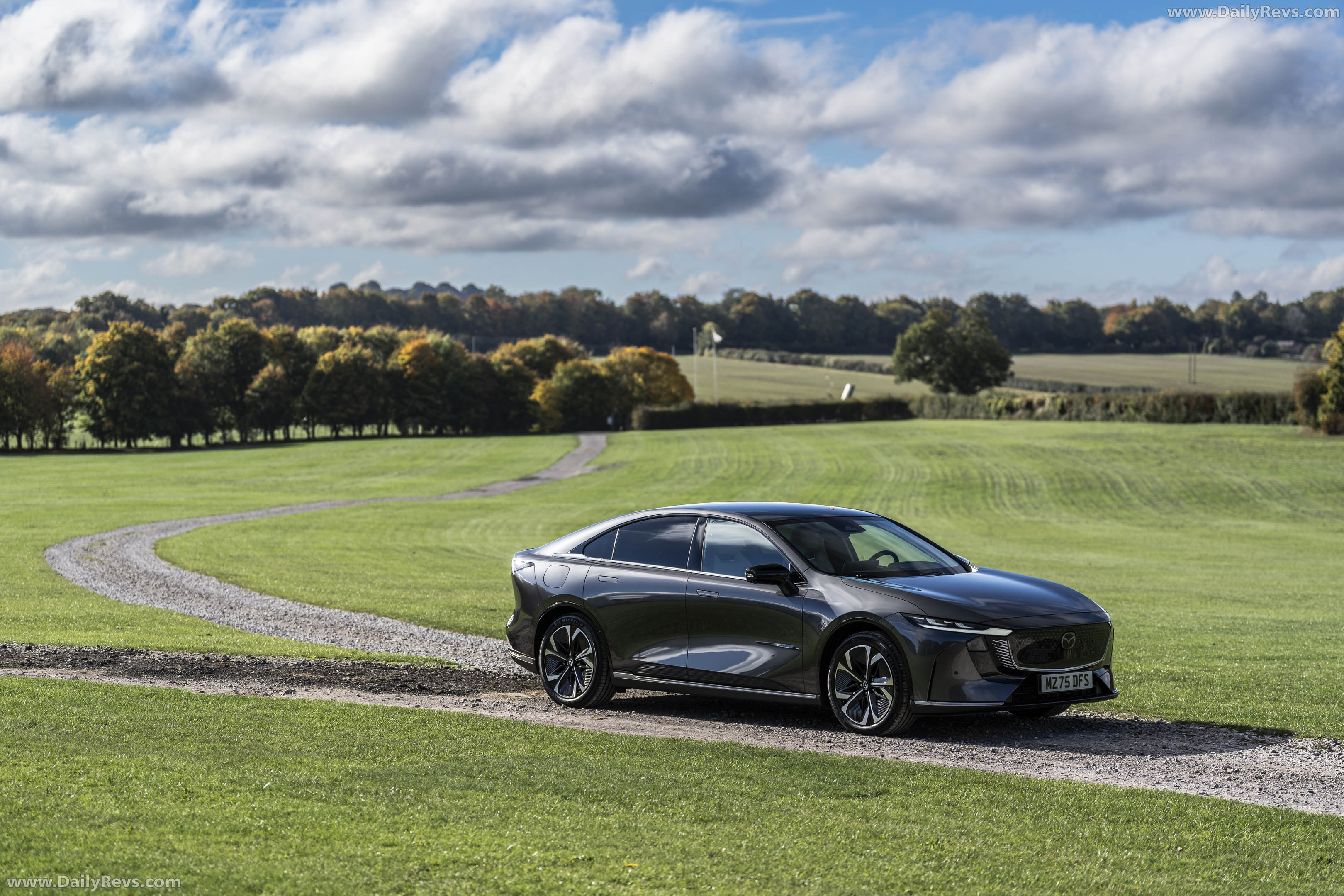 2025 Mazda 6e Takumi Machine Grey Front View