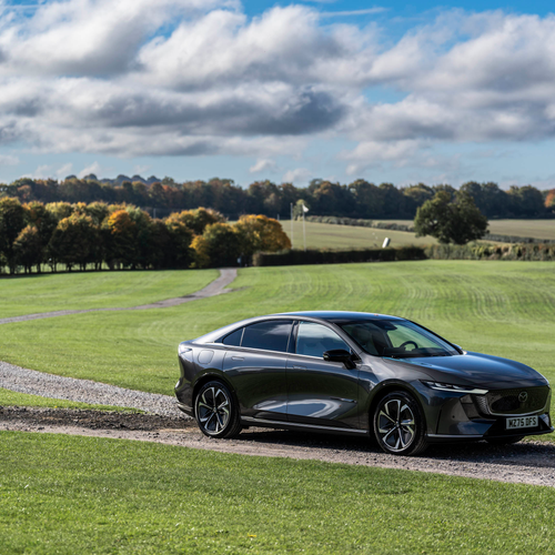 2025 Mazda 6e Takumi Machine Grey Front View