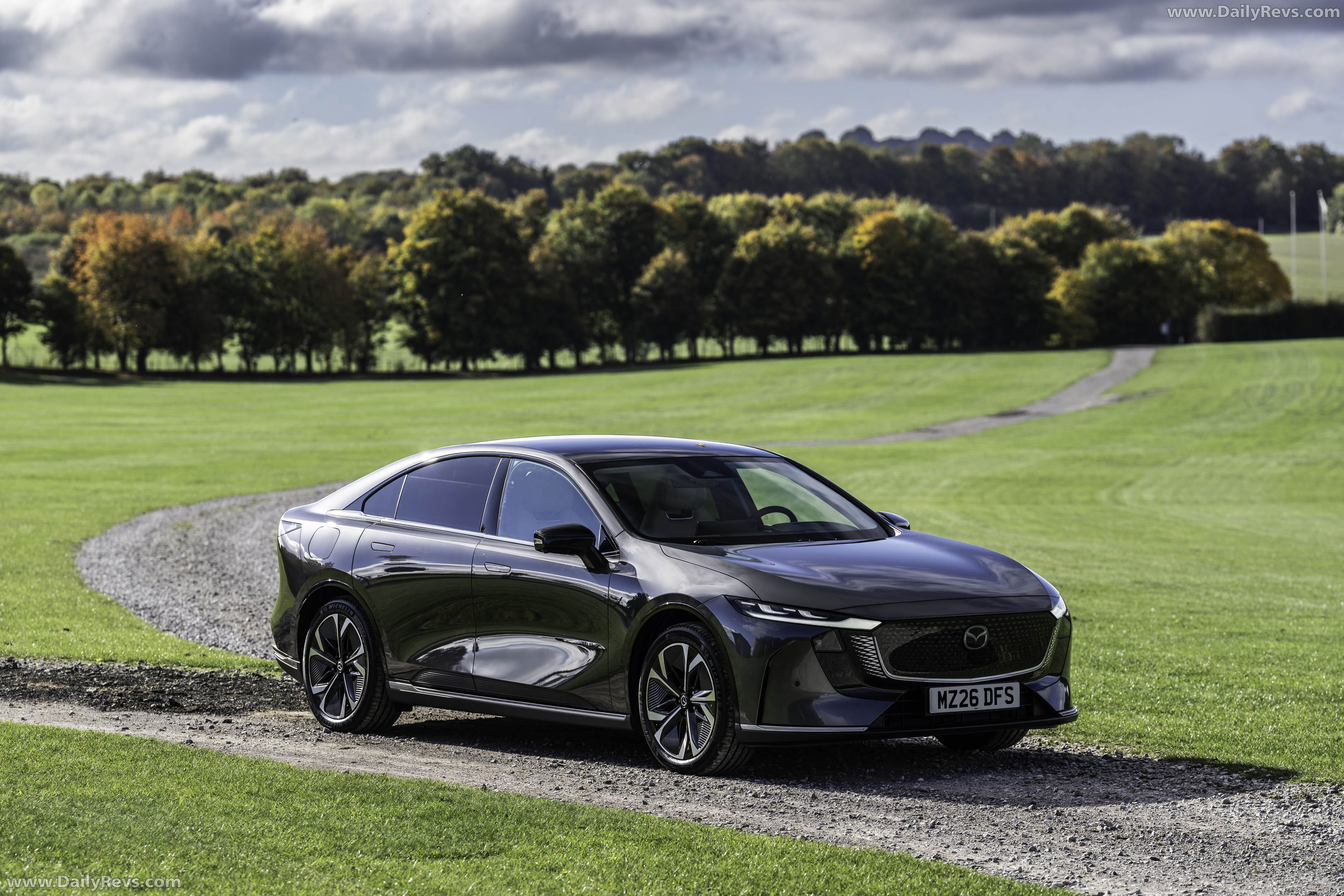 2025 Mazda 6e Takumi Machine Grey Front View