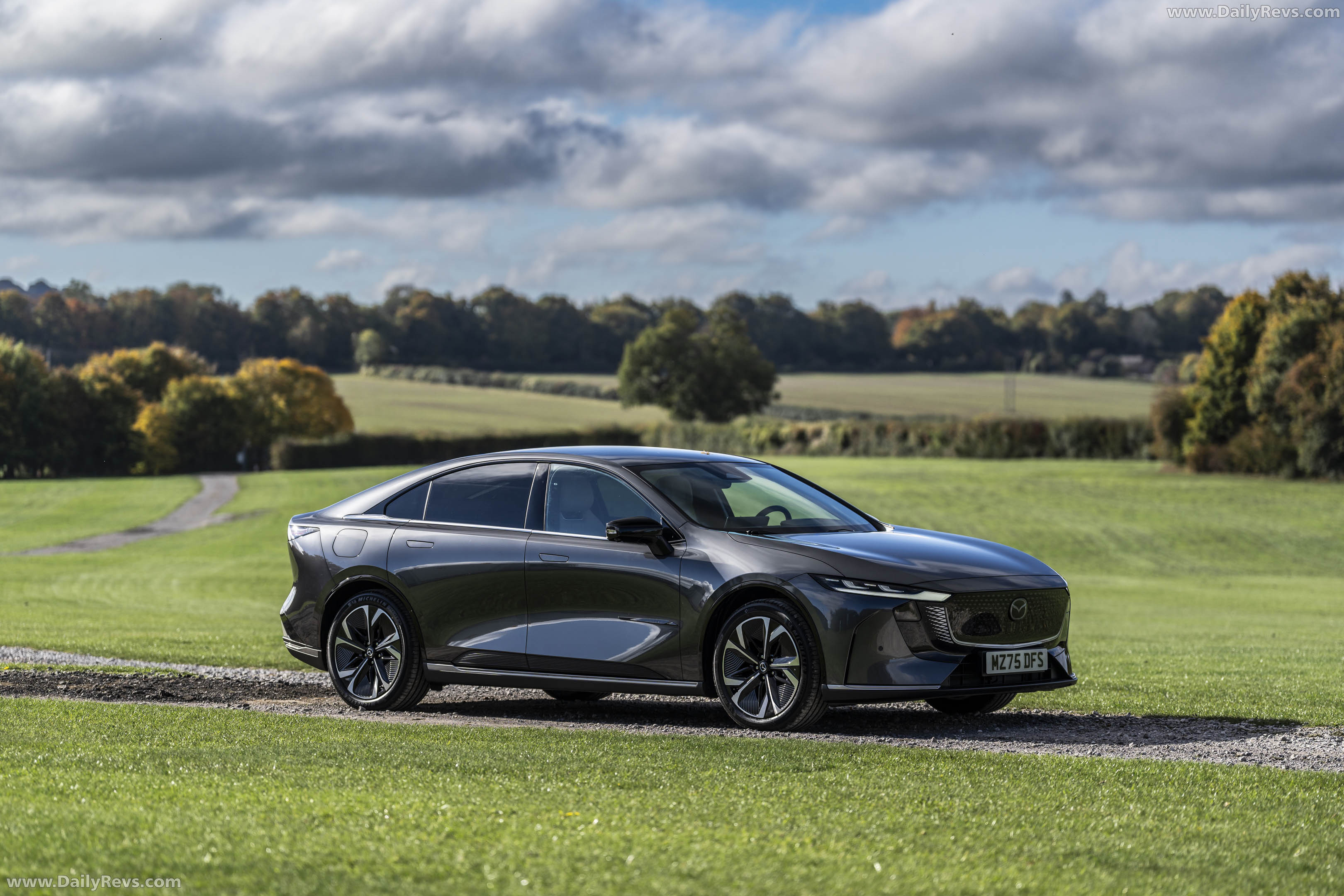 2025 Mazda 6e Takumi Machine Grey Front View