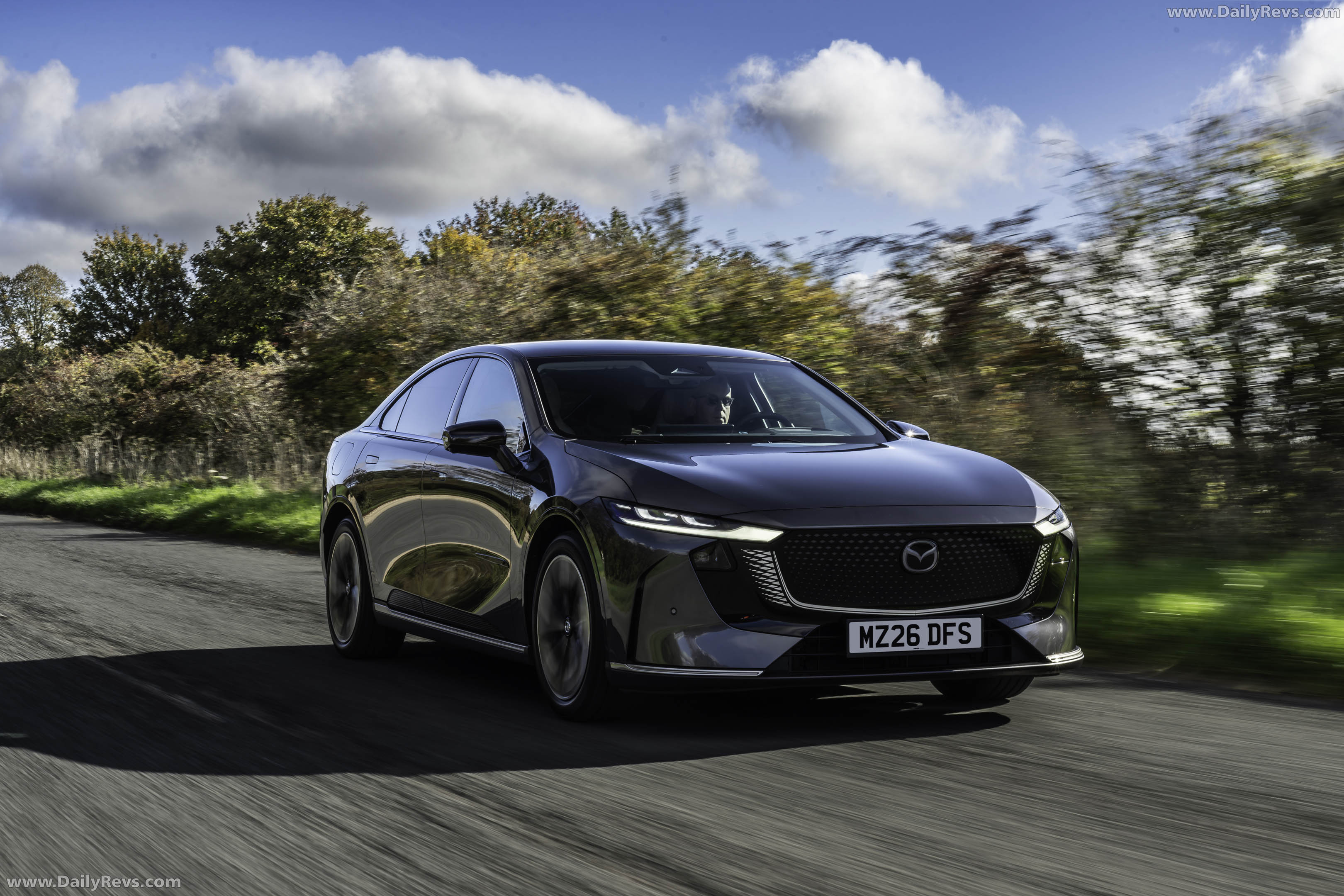 2025 Mazda 6e Takumi Machine Grey Front View