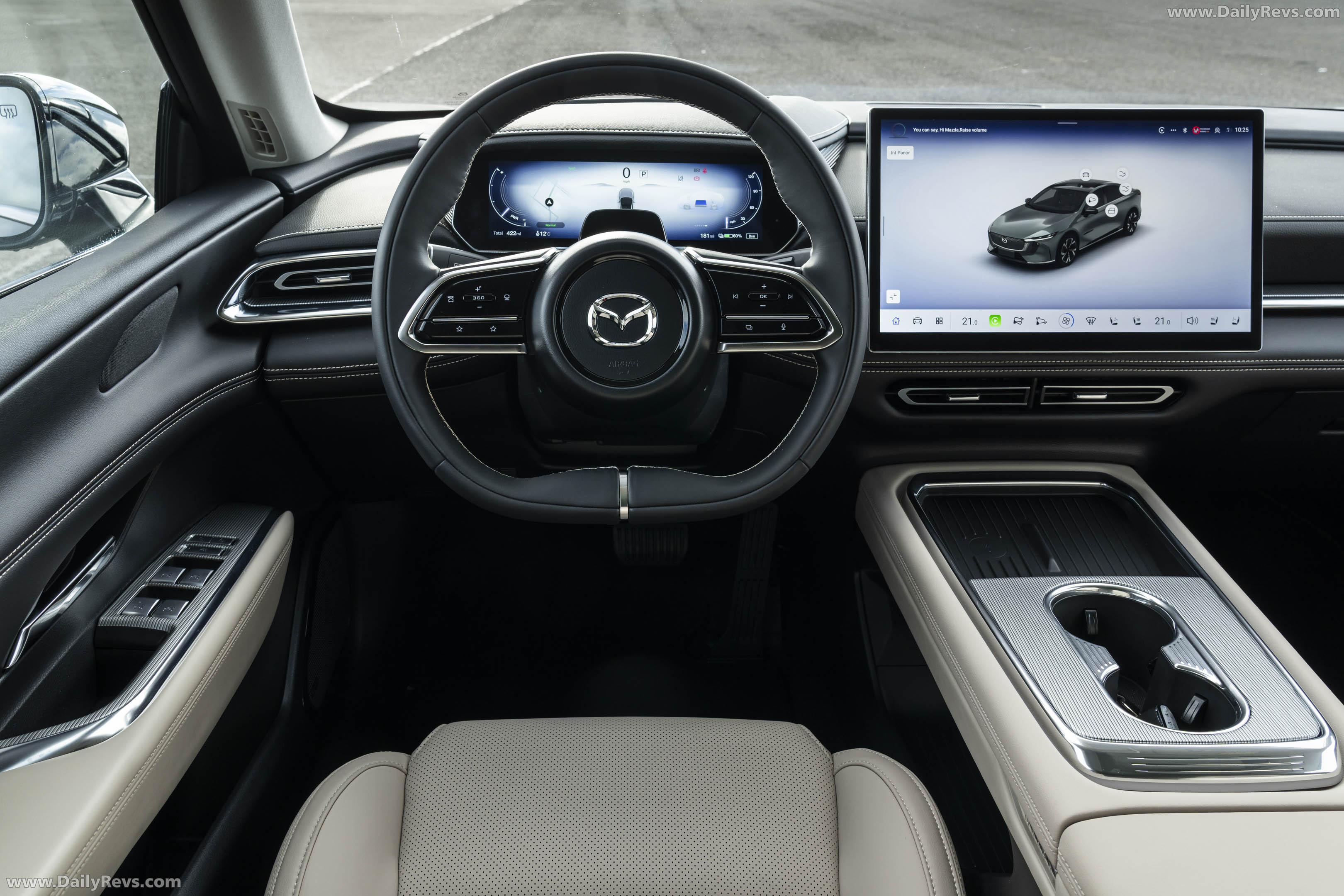 2025 Mazda 6e Takumi Machine Grey Interior