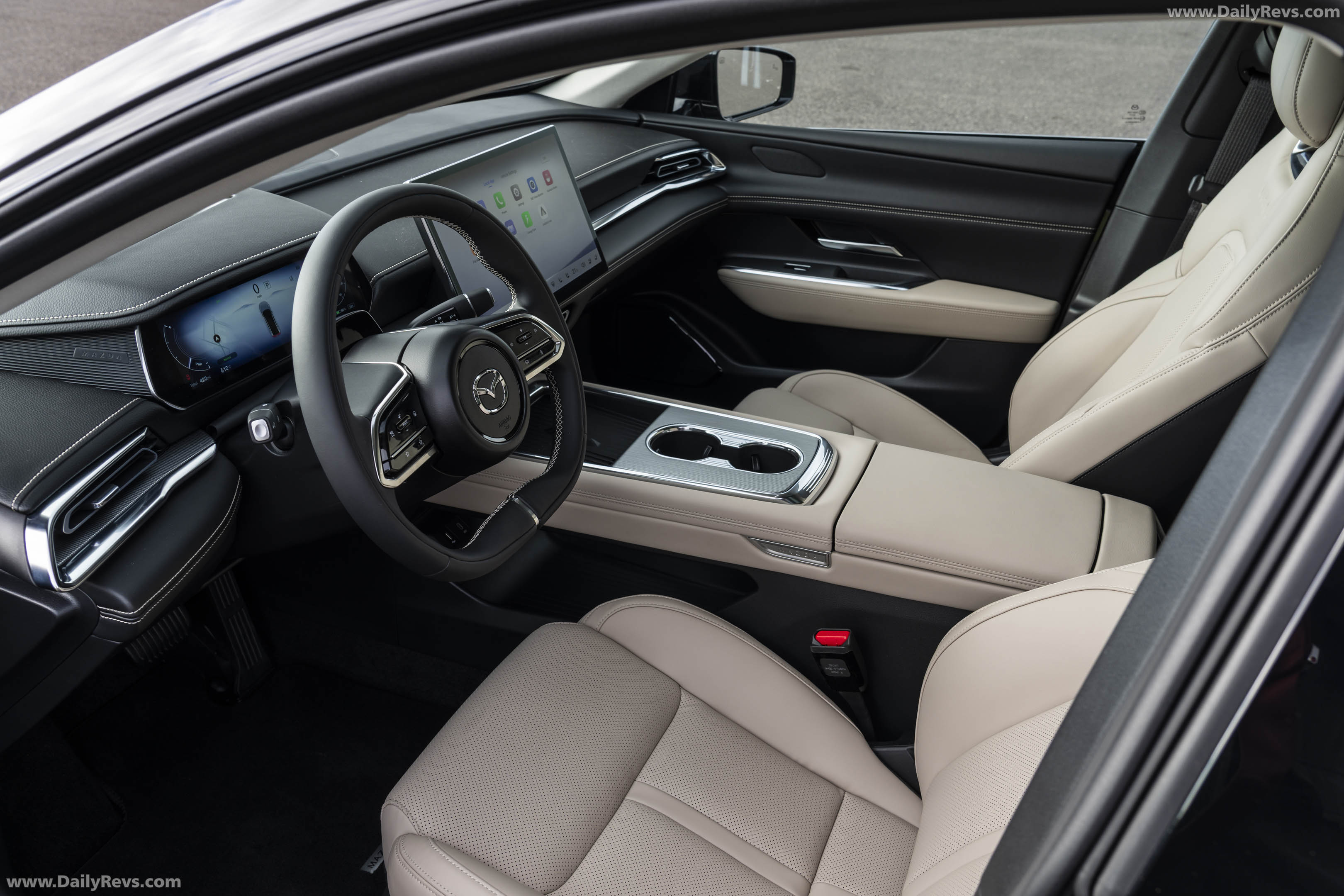 2025 Mazda 6e Takumi Machine Grey Interior