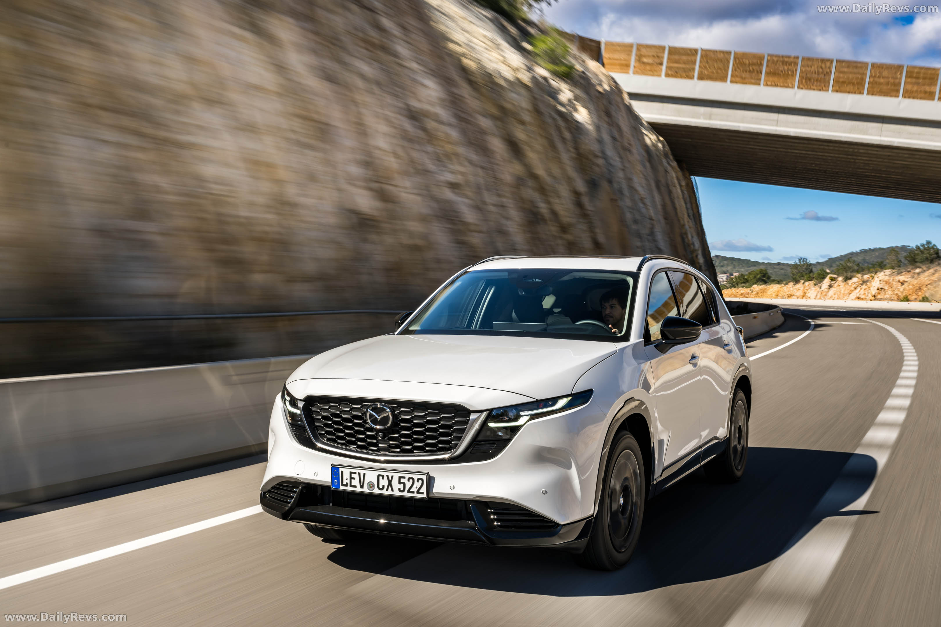 2026 Mazda CX-5 Homura Rhodium White Front View