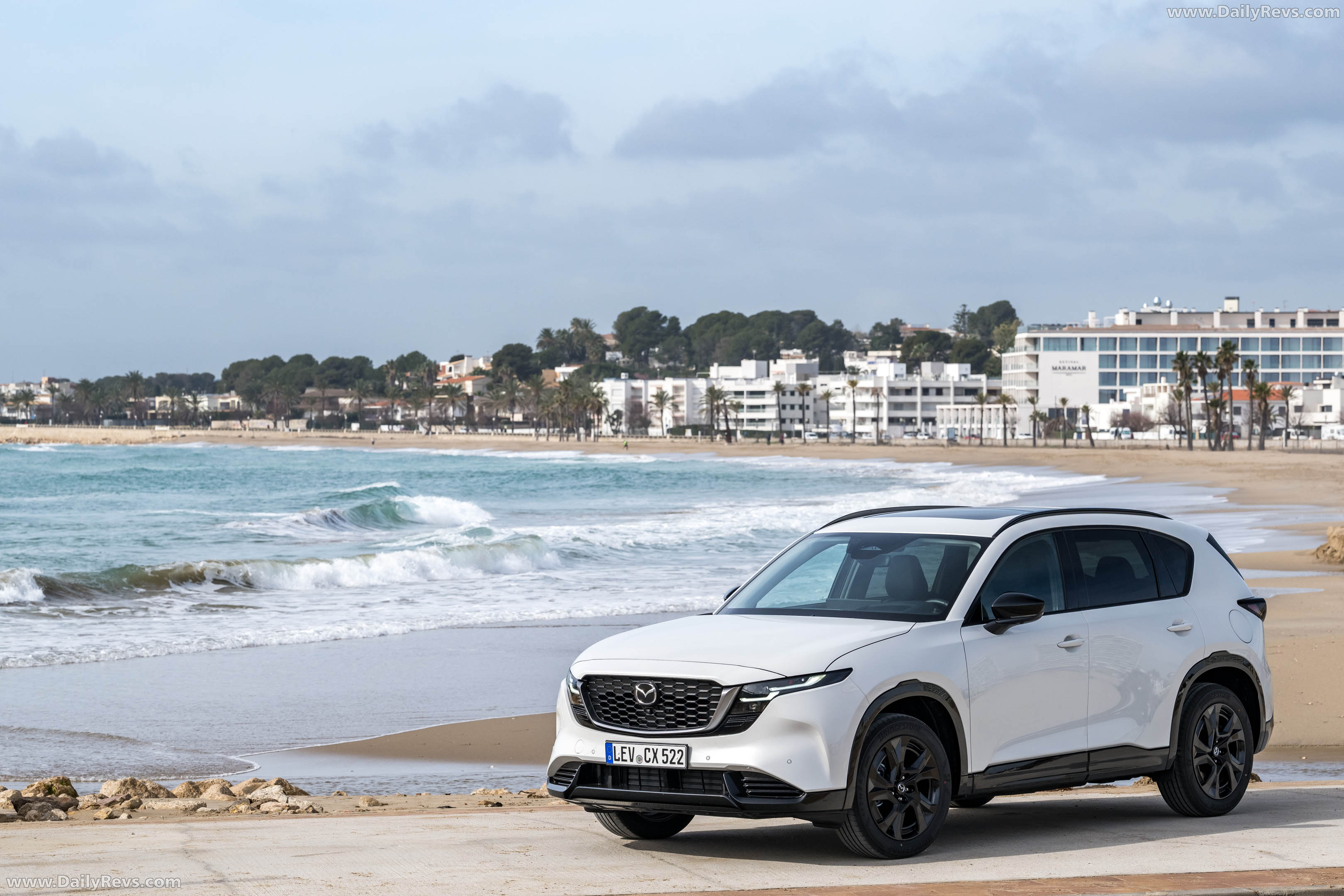 2026 Mazda CX-5 Homura Rhodium White Front View