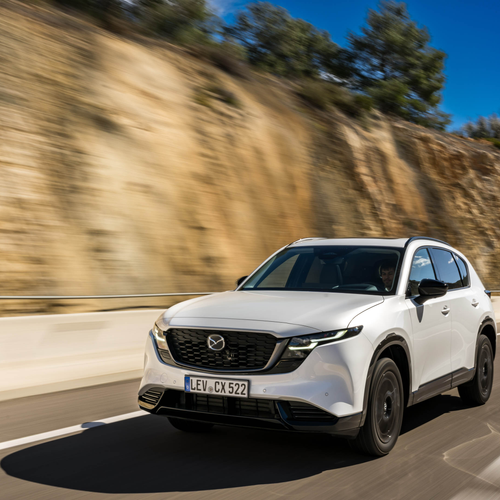 2026 Mazda CX-5 Homura Rhodium White Front View