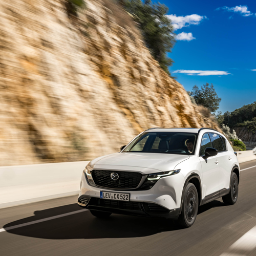 2026 Mazda CX-5 Homura Rhodium White Front View