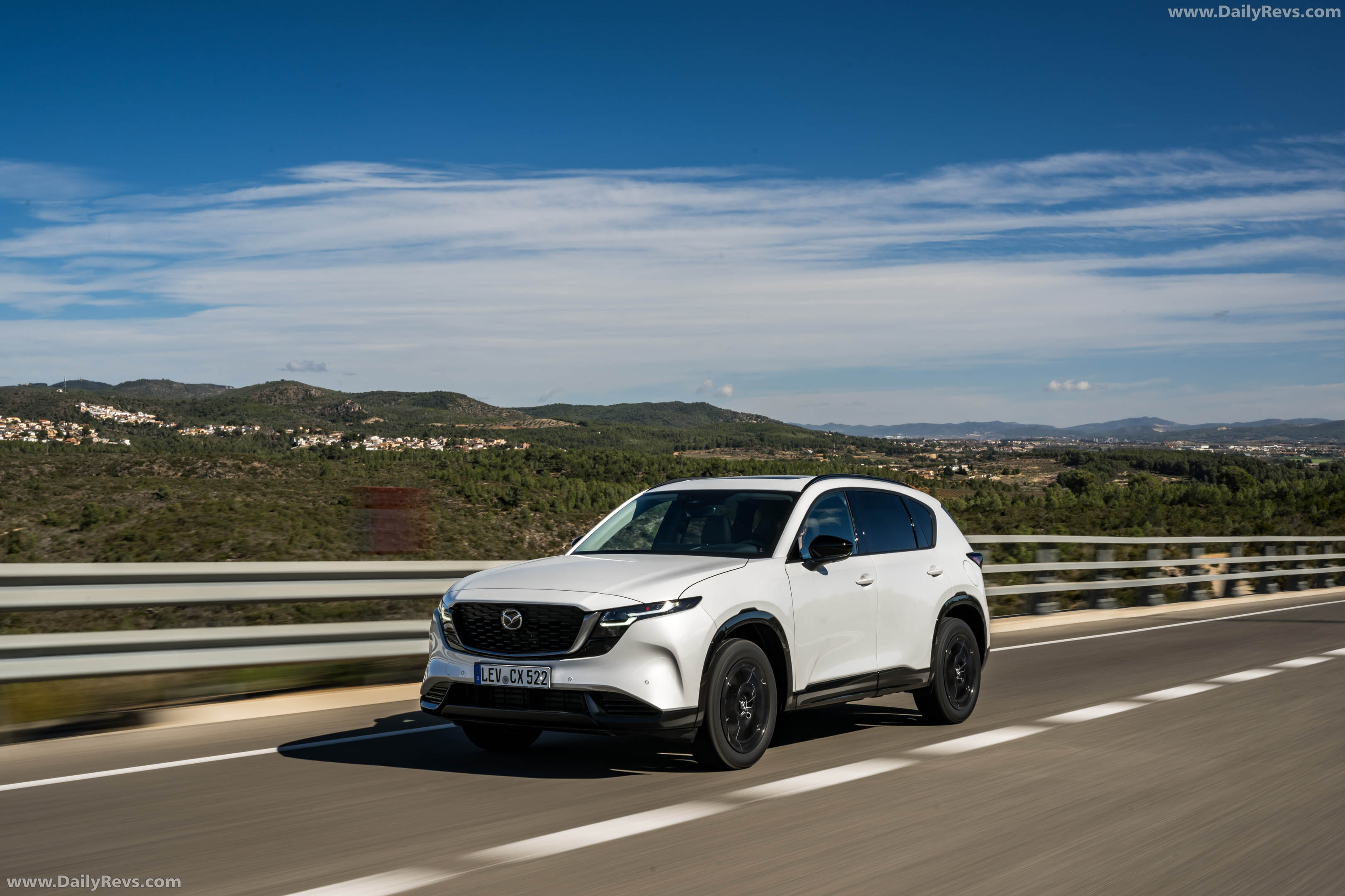 2026 Mazda CX-5 Homura Rhodium White Front View