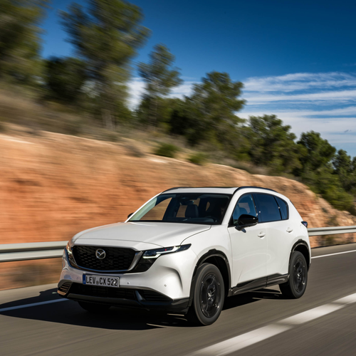 2026 Mazda CX-5 Homura Rhodium White Front View