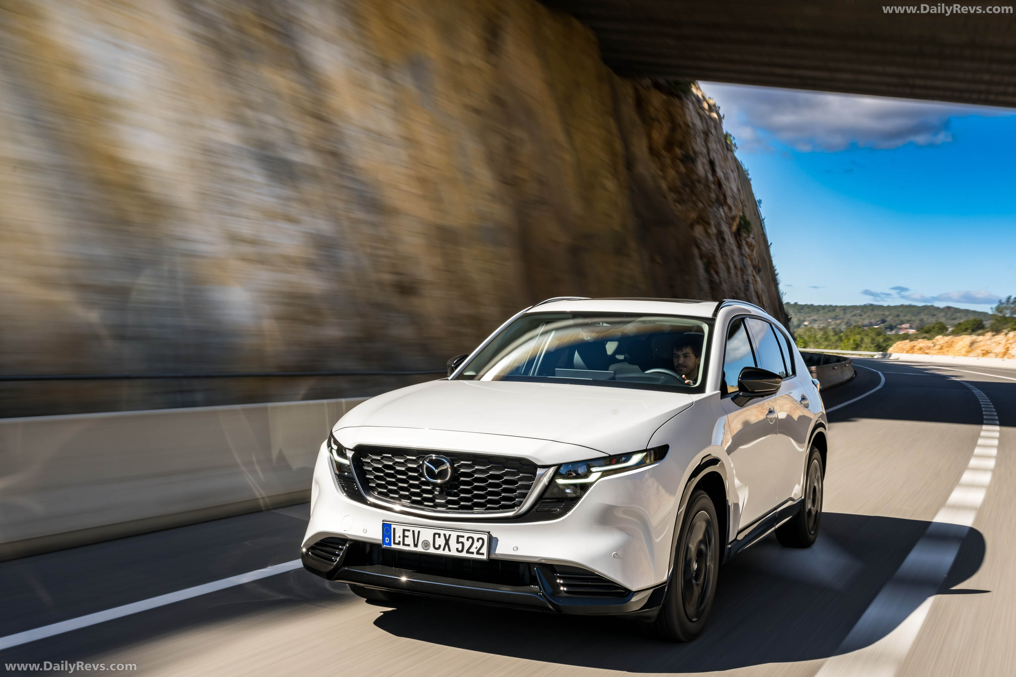 2026 Mazda CX-5 Homura Rhodium White Front View