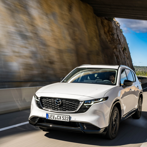 2026 Mazda CX-5 Homura Rhodium White Front View