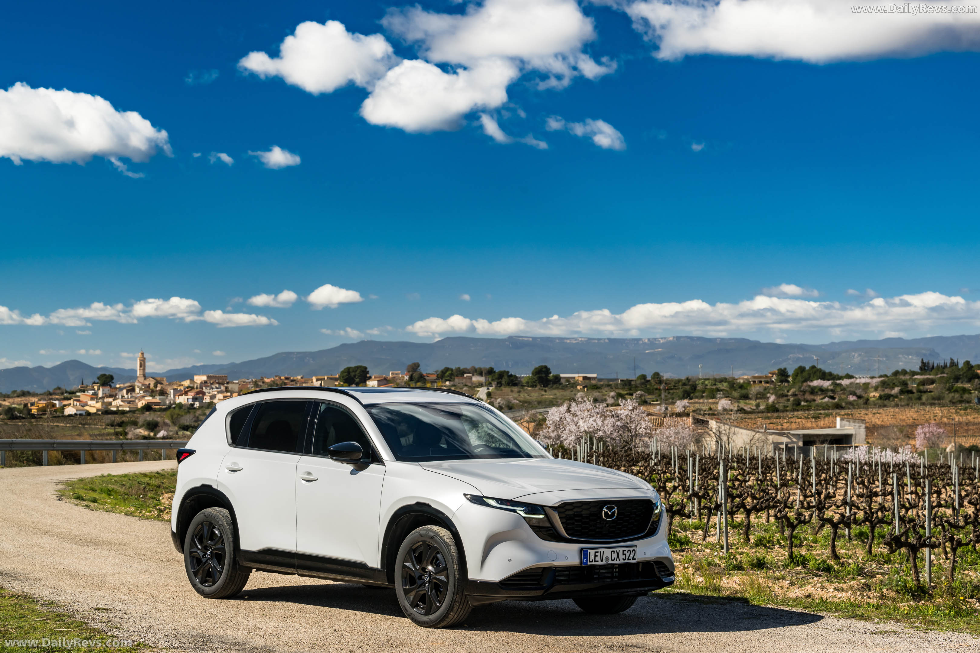 2026 Mazda CX-5 Homura Rhodium White Front View