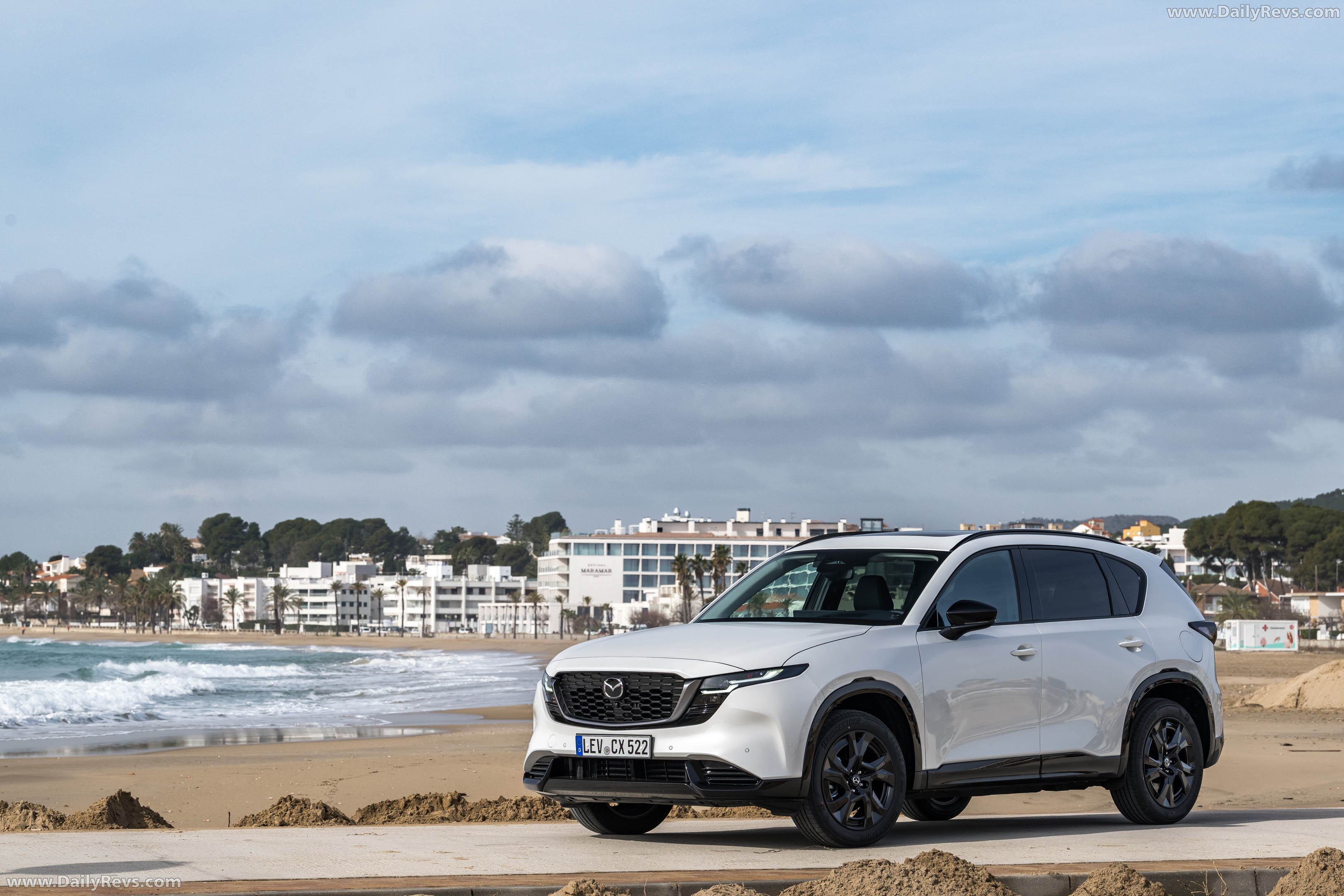 2026 Mazda CX-5 Homura Rhodium White Front View