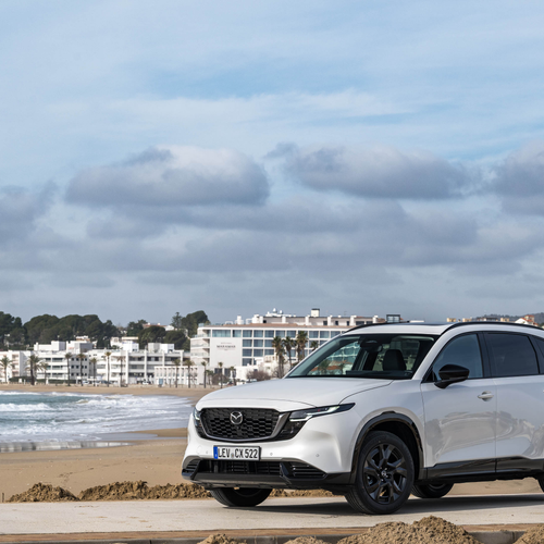 2026 Mazda CX-5 Homura Rhodium White Front View