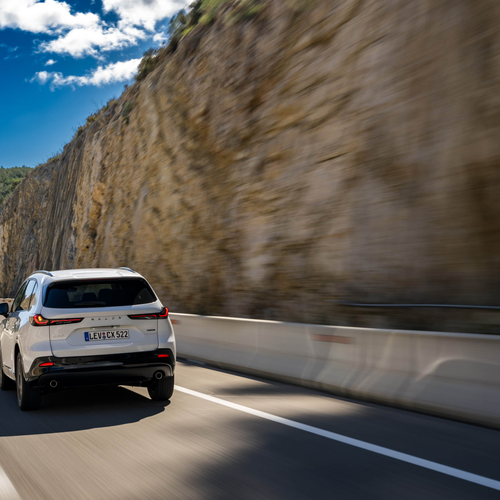 2026 Mazda CX-5 Homura Rhodium White Rear View