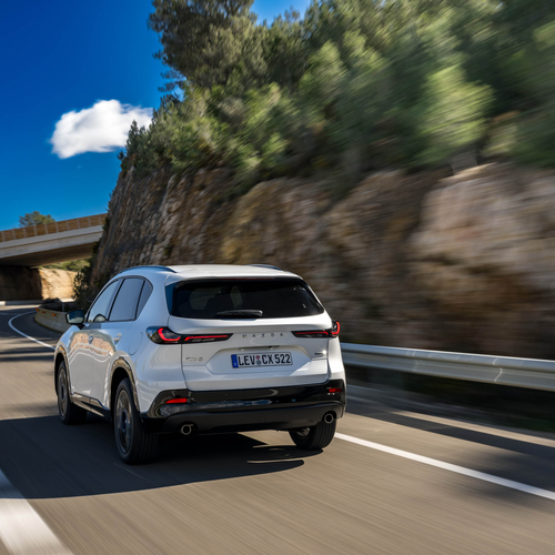 2026 Mazda CX-5 Homura Rhodium White Rear View