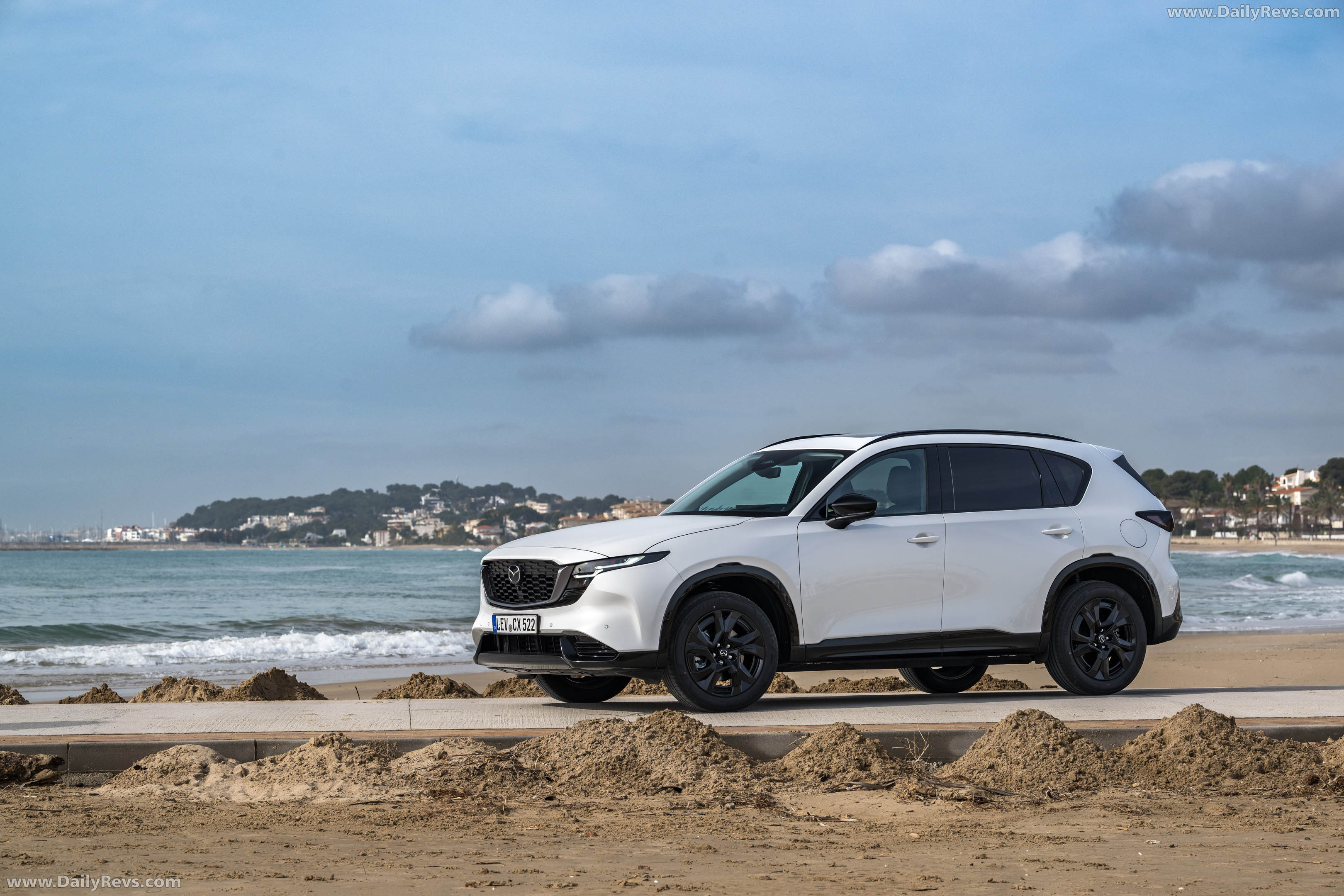 2026 Mazda CX-5 Homura Rhodium White Side View