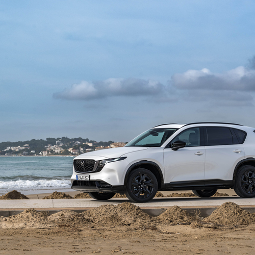 2026 Mazda CX-5 Homura Rhodium White Side View