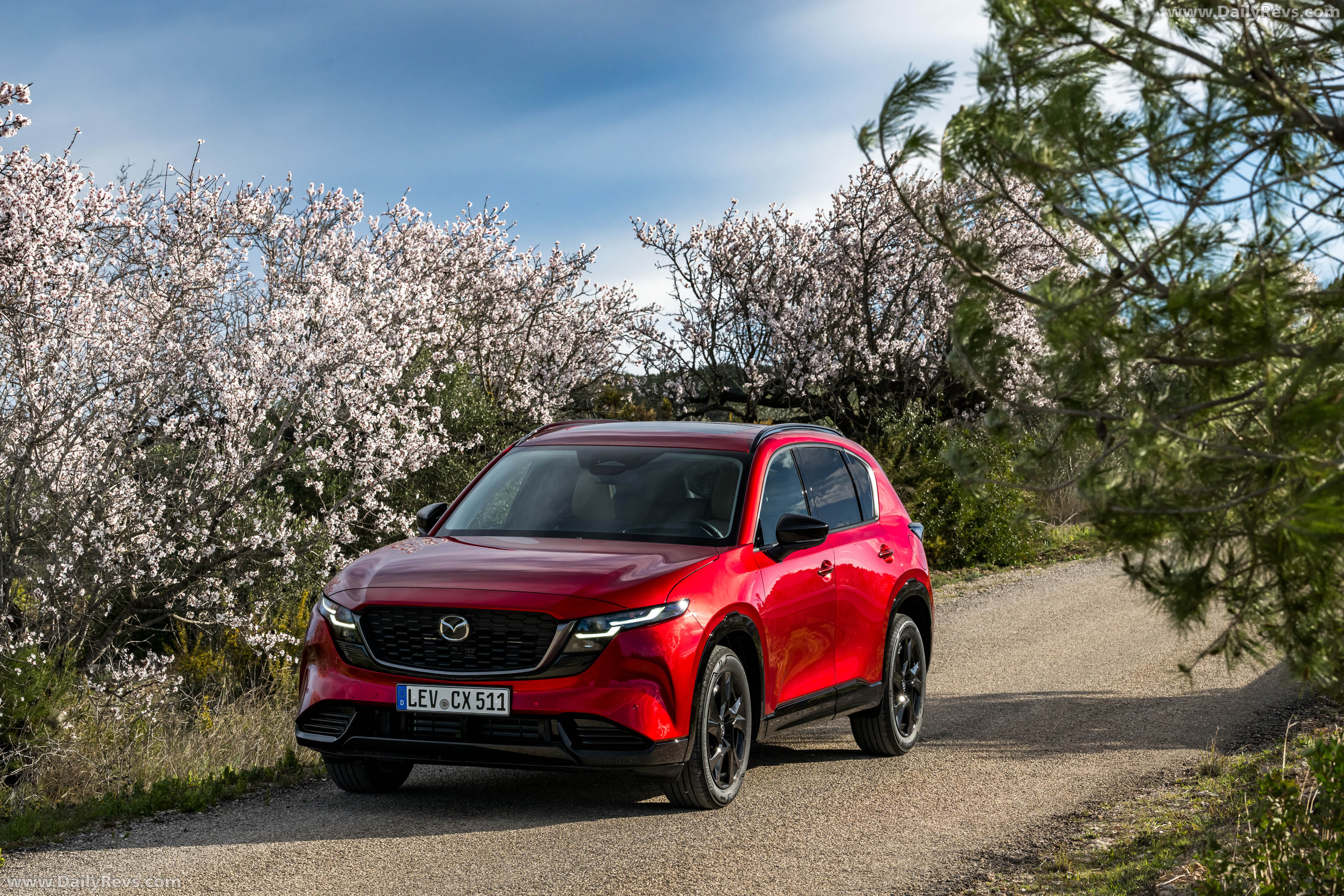 2026 Mazda CX-5 Homura Soul Red Crystal Front View