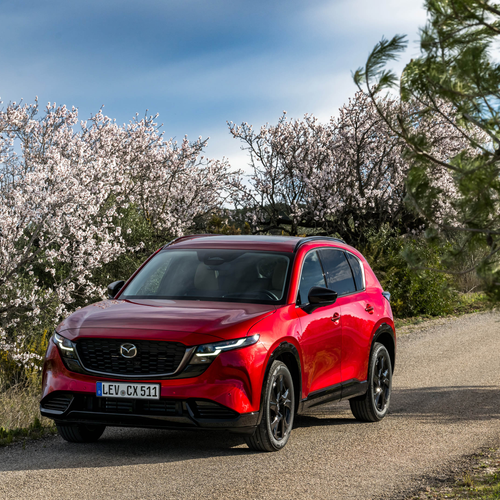 2026 Mazda CX-5 Homura Soul Red Crystal Front View