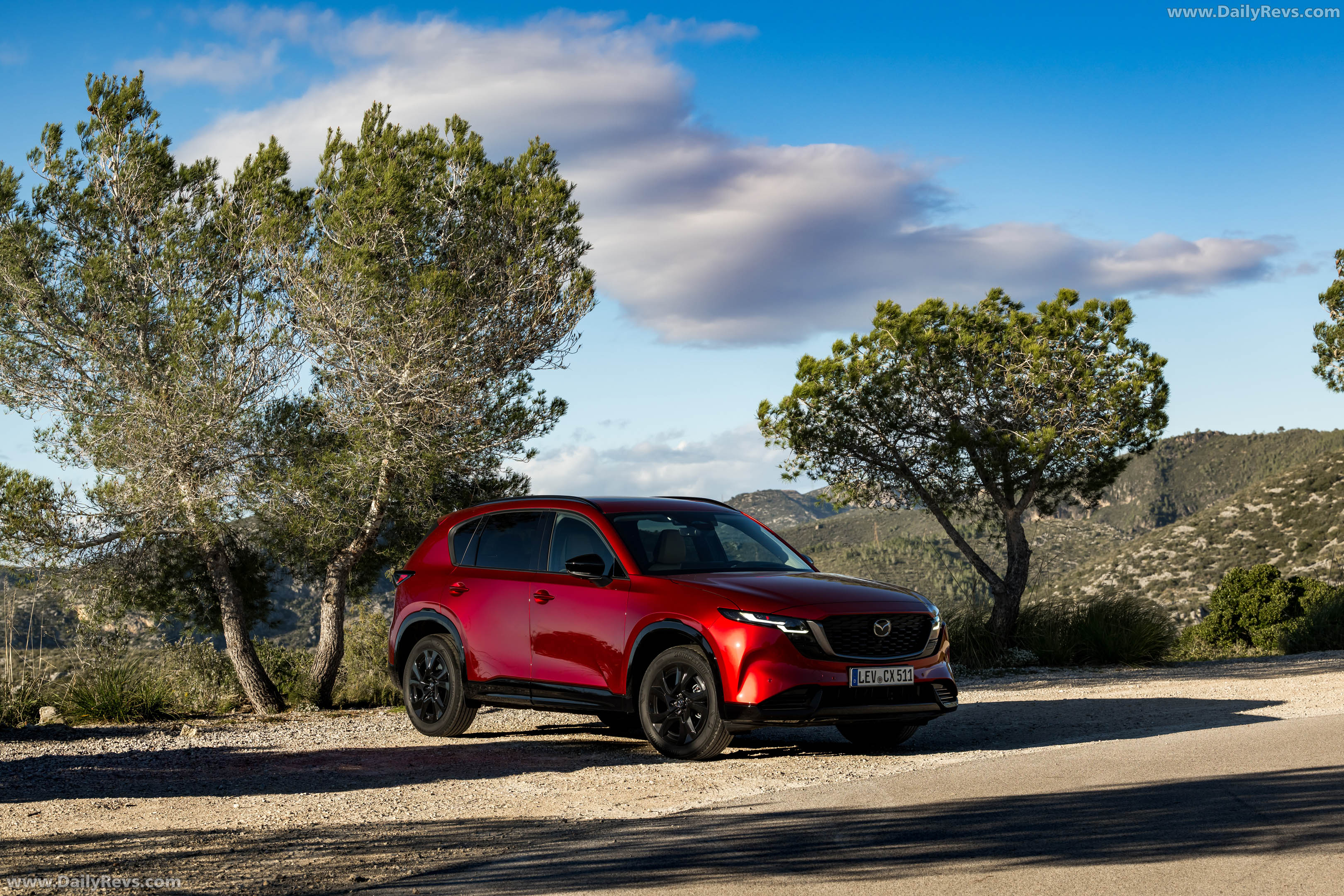 2026 Mazda CX-5 Homura Soul Red Crystal Front View