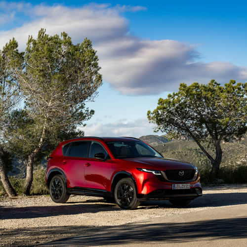 2026 Mazda CX-5 Homura Soul Red Crystal Front View