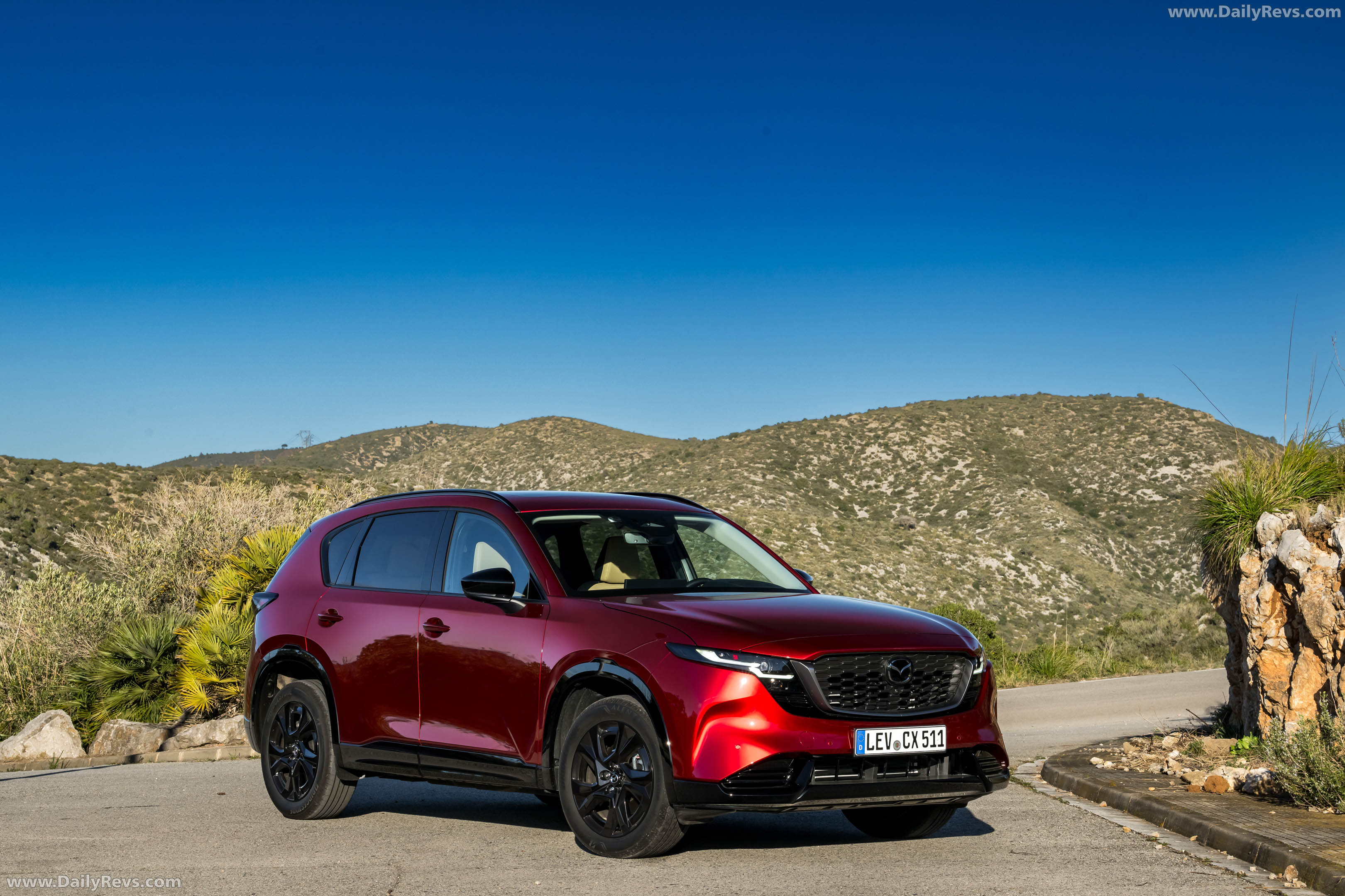 2026 Mazda CX-5 Homura Soul Red Crystal Front View