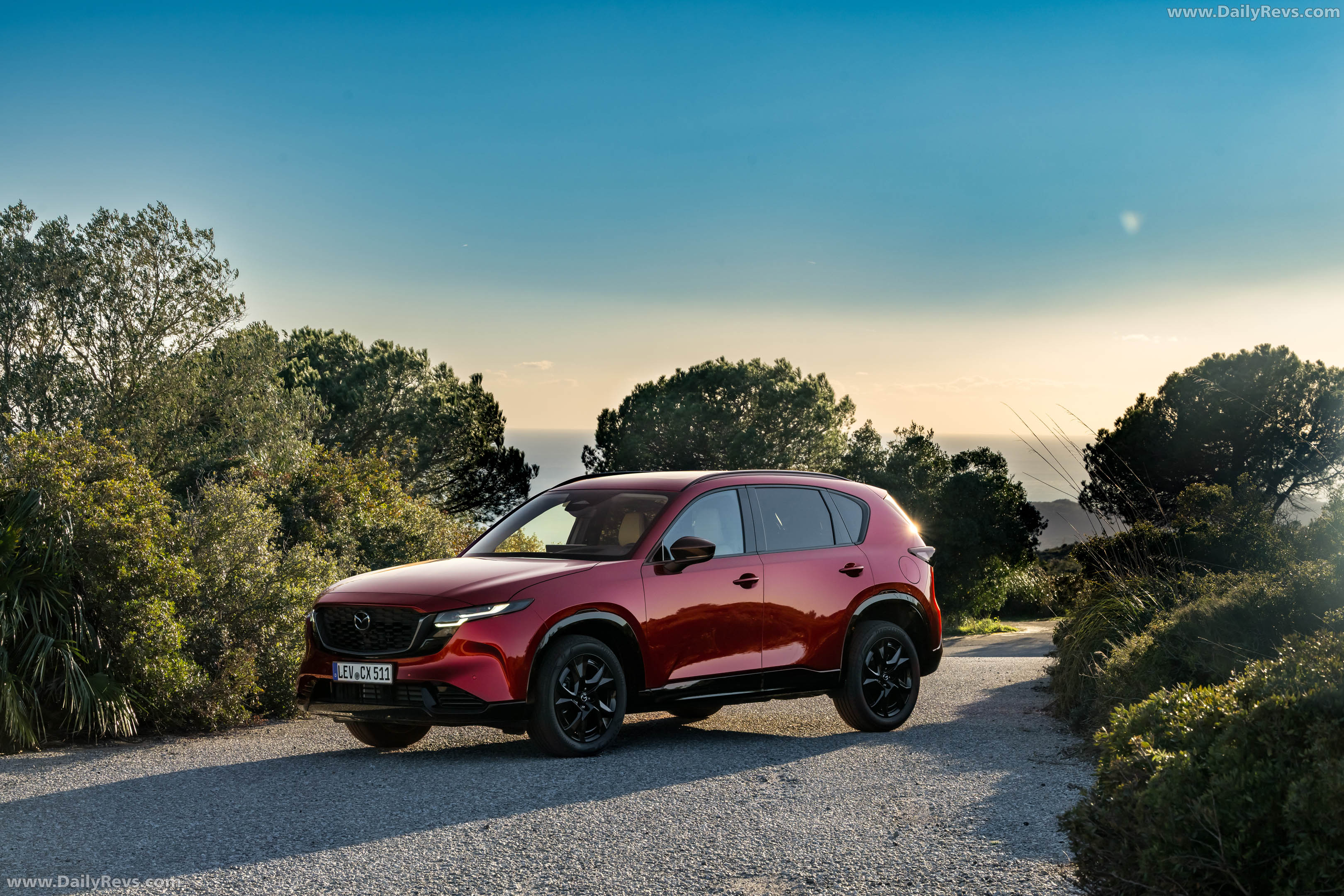 2026 Mazda CX-5 Homura Soul Red Crystal Front View