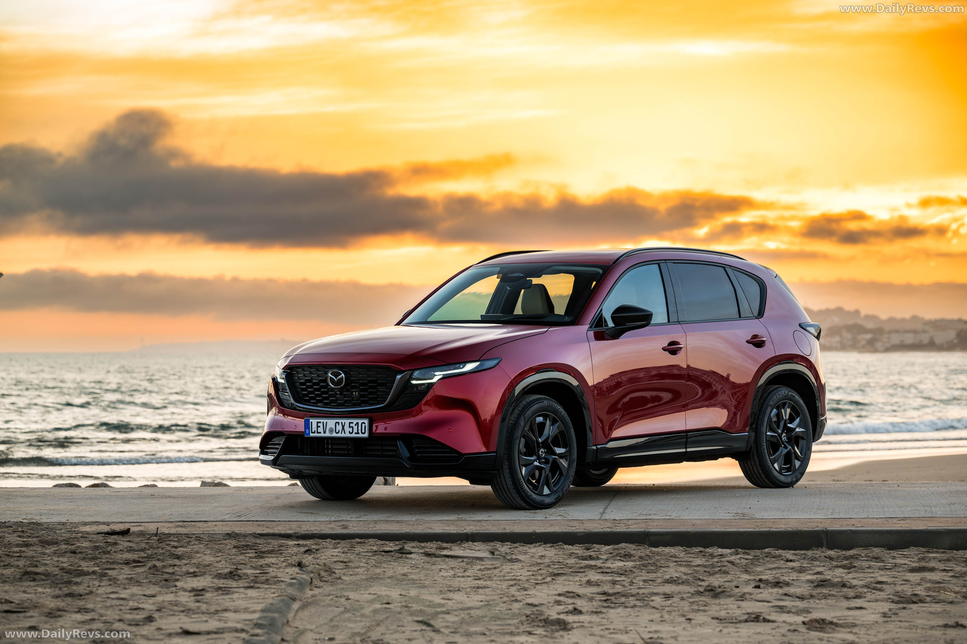 2026 Mazda CX-5 Homura Soul Red Crystal Front View