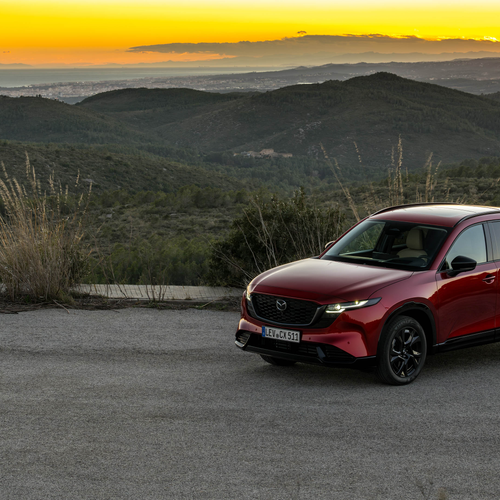2026 Mazda CX-5 Homura Soul Red Crystal Front View